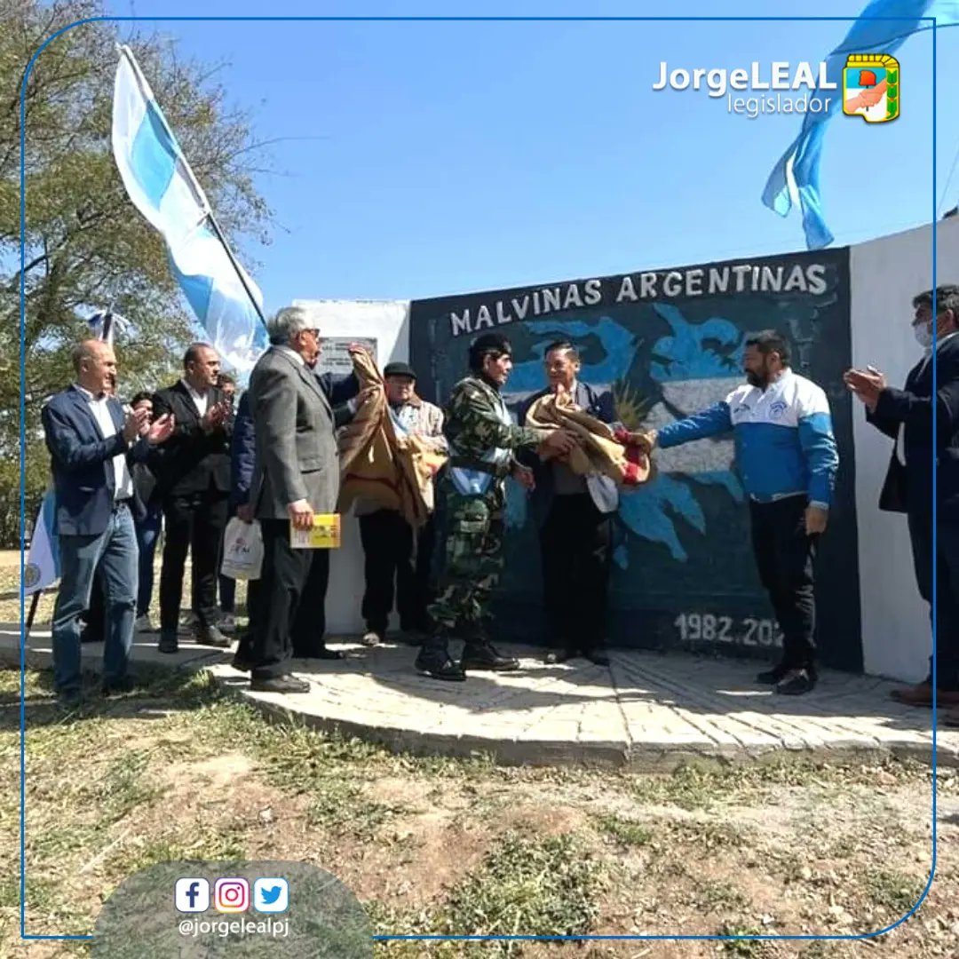 HOMENAJE EN LA ENCRUCIJADA

Compartimos el homenaje al Gral Manuel Belgrano y al Cnel Mayor Bernabé Araoz, héroes fundacionales de nuestra Independencia.

También descubrimos un monumento a nuestros héroes de Malvinas.