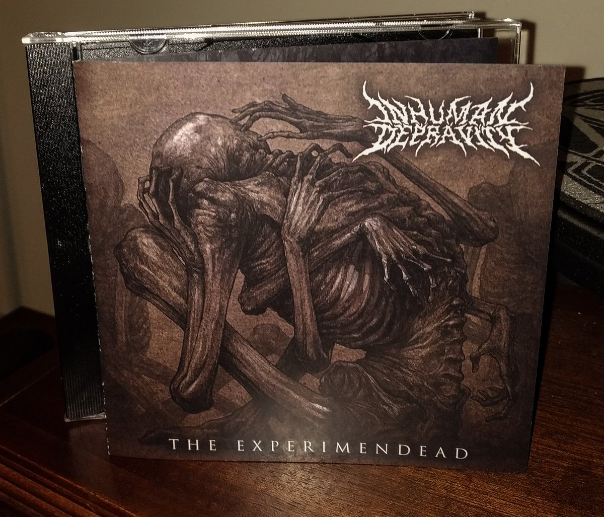 divinenothuman's tweet photo. Fucking Brutal Death Metal like it should always be, YES! 🍻
🇹🇷 INHUMAN DEPRAVITY: "The Experimendead" (2022)
💿▶️https://t.co/rYoGlTRSDn
#InhumanDepravity #DeathMetal #TheExperimendead #NowPlaying #GruesomeRecords #MetalTwitter #BrutalDeathMetal #Metal #CD https://t.co/90gtcnf60u