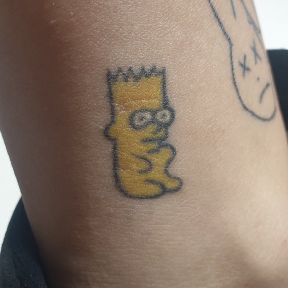 tatsthatgohard's tweet photo. Bart Simpson gummy bear https://t.co/gCYS8BFvD8