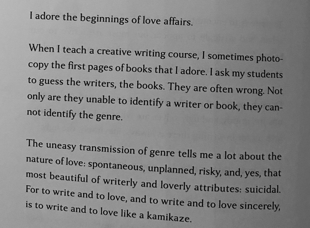 RT @aliner: Jenny Boully on writing beginnings. https://t.co/YPeOio5Xrm