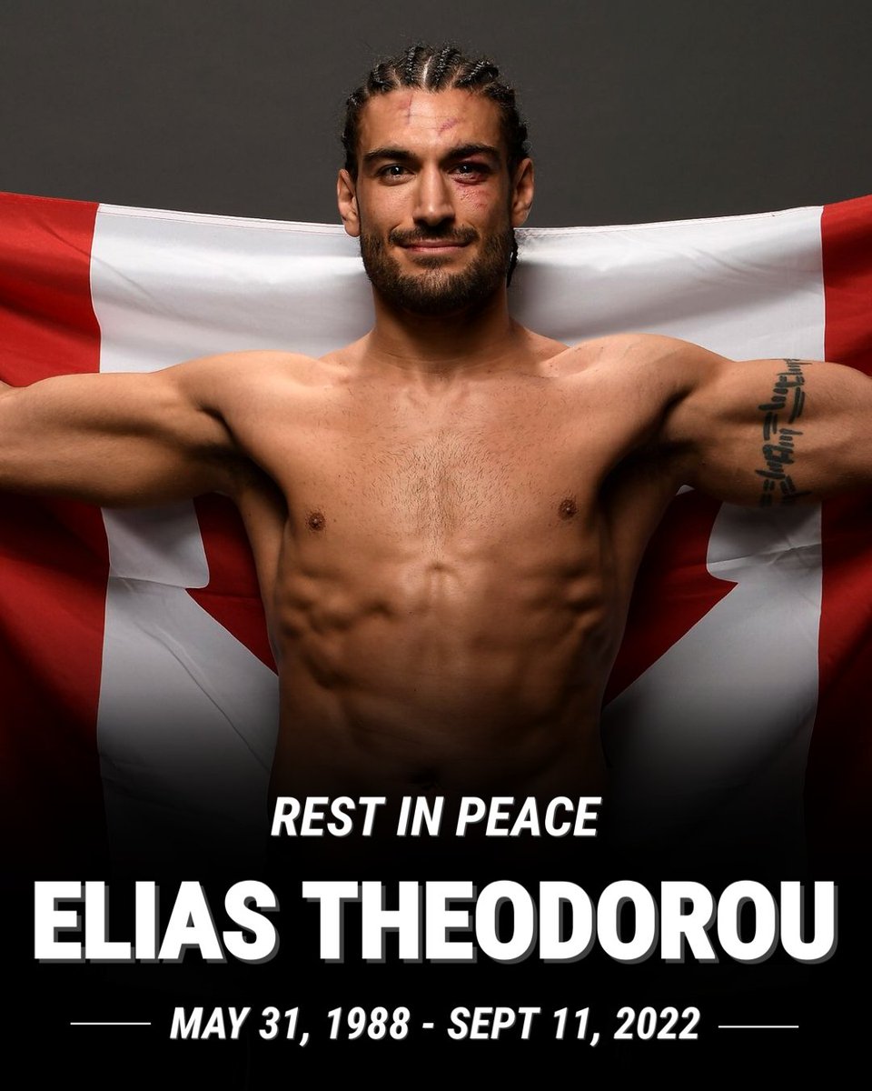 Elias "The Spartan" Theodorou answered his final bell yesterday, September 11th, 2022.

He passed peacefully at home with his family and loved ones in his corner after a hard-fought fight with colon cancer that metastasized.