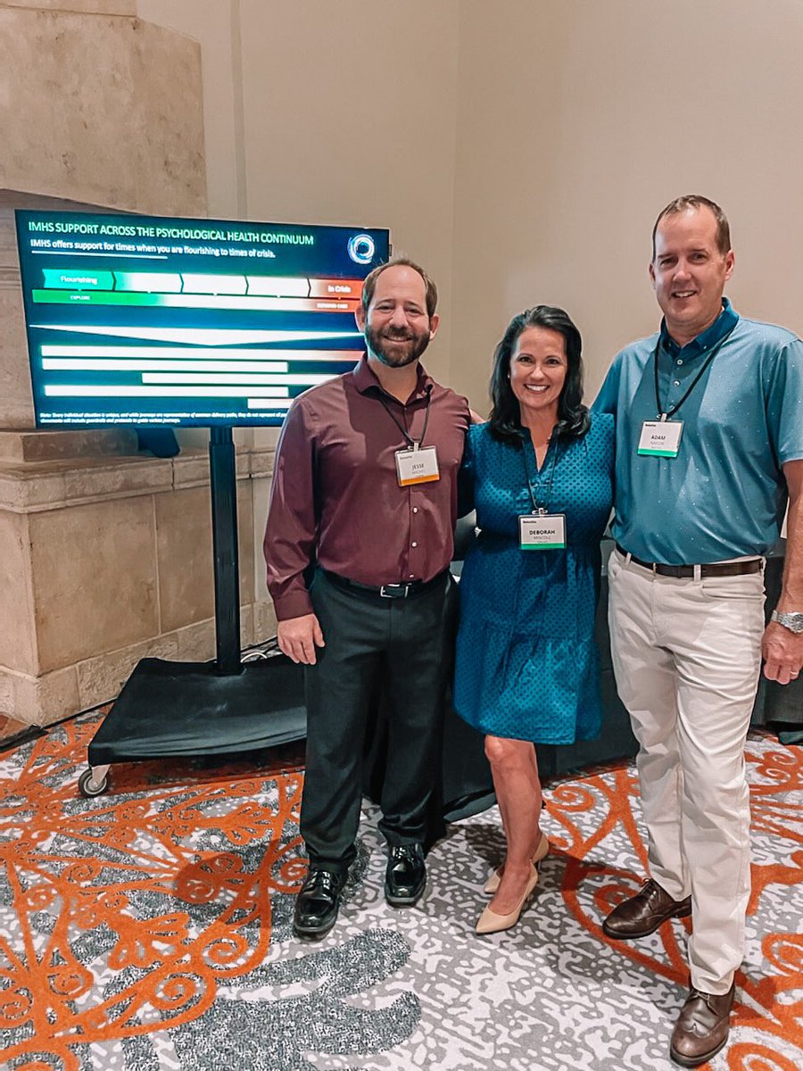 DKMiscoll's tweet photo. Celebrating Deloitte’s new PPMD class and promoting the firm’s investment in elevated psych solutions with Dr. Adam Naylor and Dr, Jesse Michel.  I simply work with the coolest people doing amazing things. https://t.co/WgwWz6uwQv