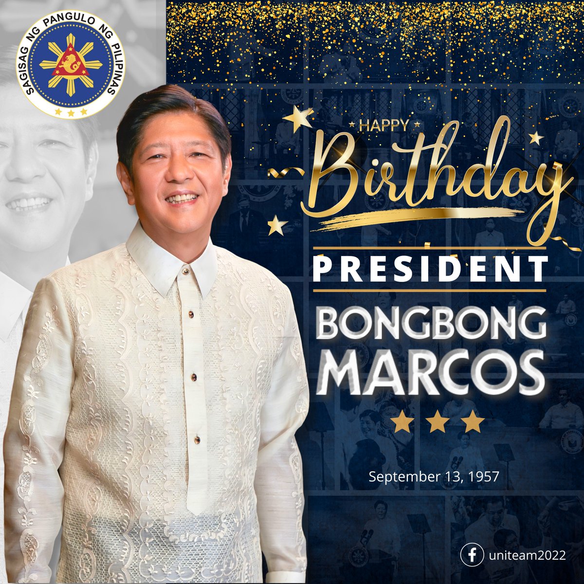 jcpunongbrgy's tweet photo. Happy Birthday President @bongbongmarcos! ❤️ https://t.co/n9nABQb8pQ