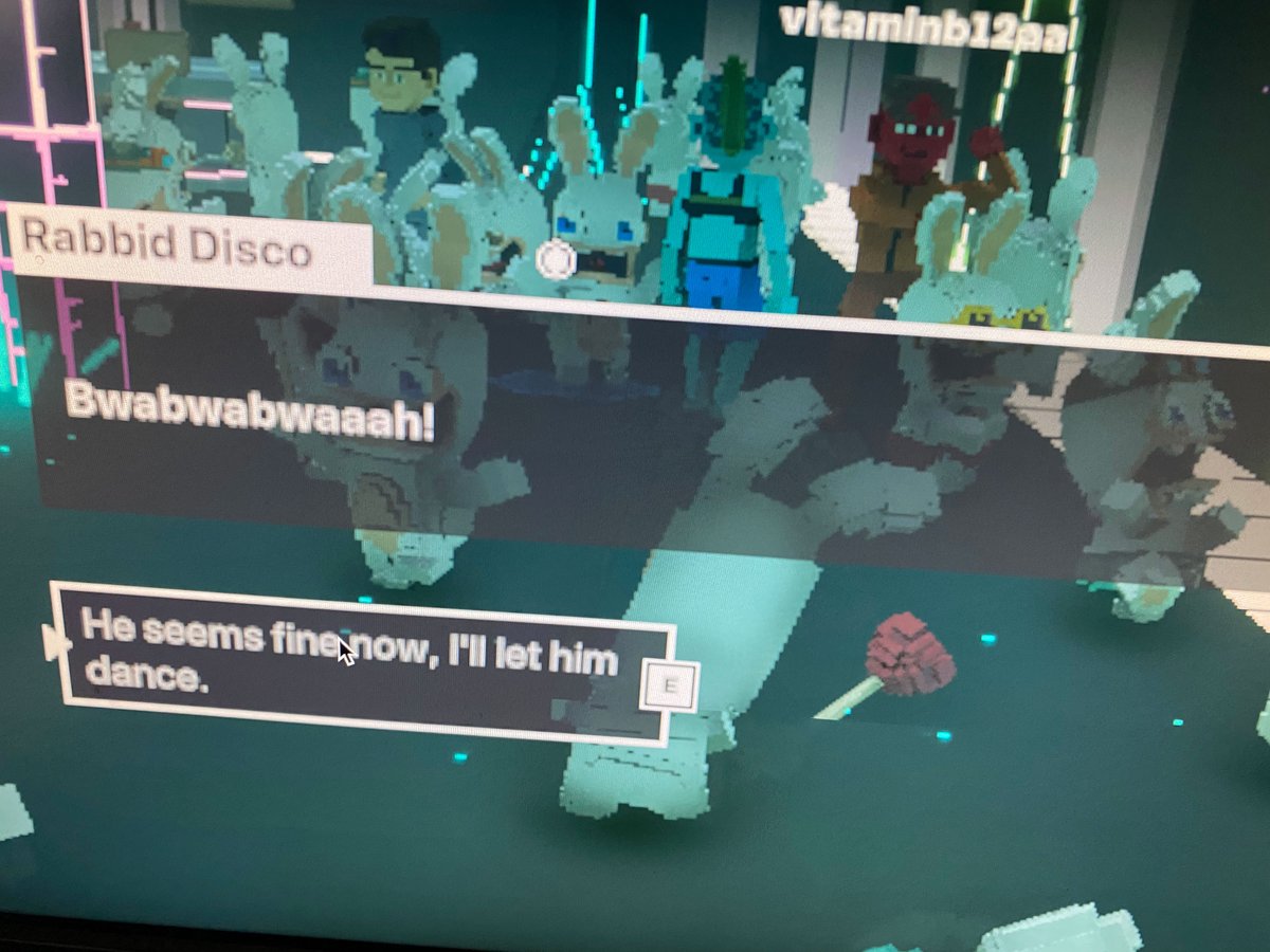 CycloneM3dia's tweet photo. @TheSandboxGame @RabbidsOfficial I just participated in the #SandboxAlphaS3Giveaway for a chance to win 500 SAND! Found the Disco Rabbid, check out my screenshot below!
👇 https://t.co/mycx5QQ4ln