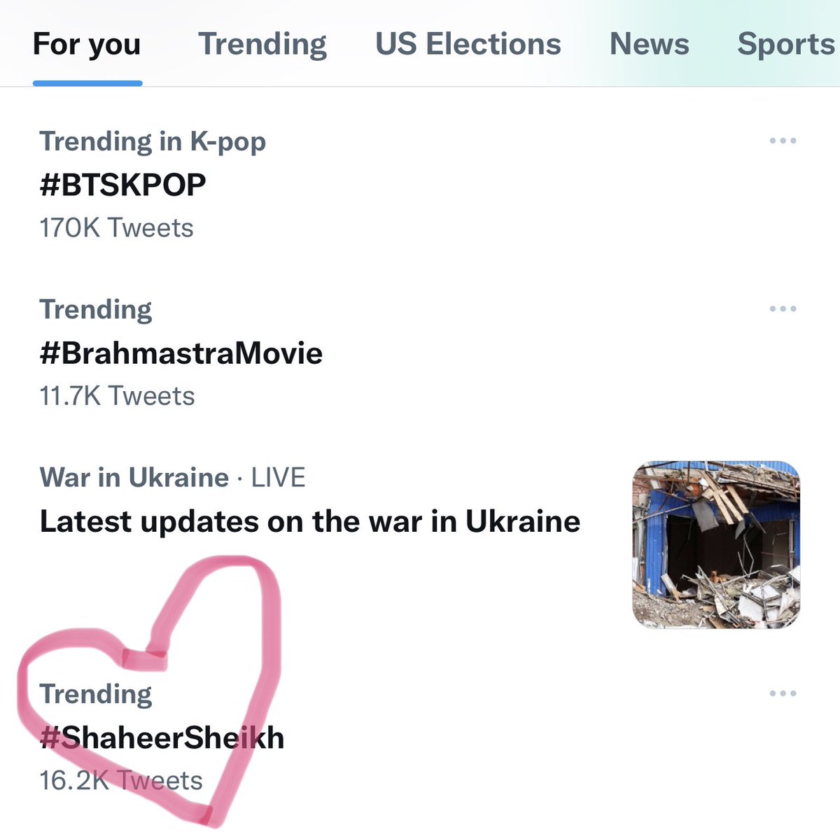 PatsNat31068220's tweet photo. I see him trending for the first time ❤️😍🥳
#ShaheerSheikh 
#DevKiDeewangi
#KRPKAB https://t.co/CskN5xp114
