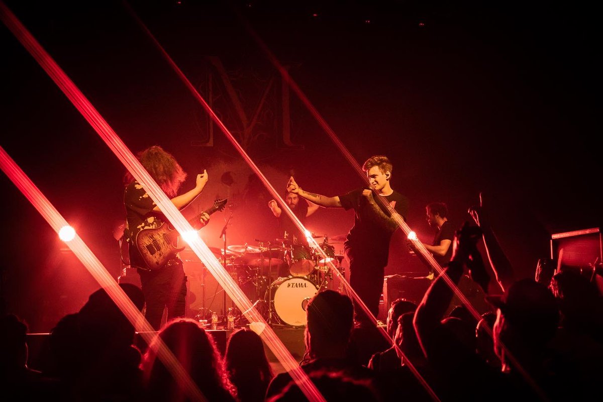 thisismonuments's tweet photo. Canada has been amazing 🤯 Smashing thru Winnipeg tonight, let’s go fam 🇨🇦 

#monuments #thisismonuments #metal #metalcore #progressivemetal #djent #heavymusic #live #events #tour #mosh #canada #brutal #riffs #vocals https://t.co/D5TR0I4C7I