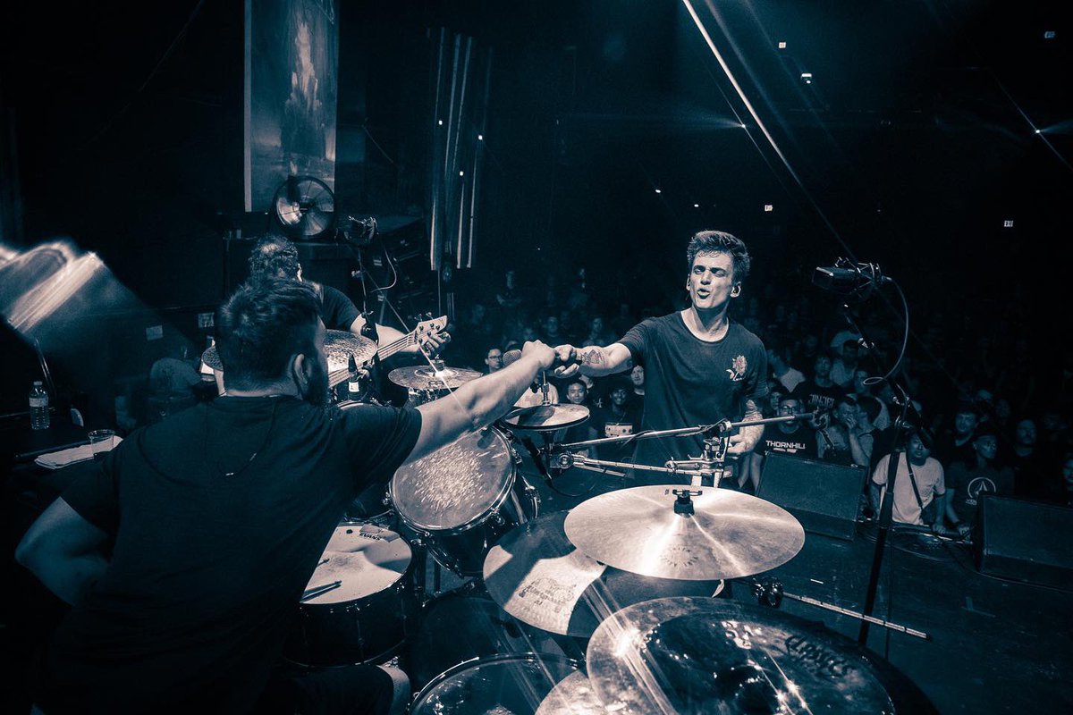 thisismonuments's tweet photo. Canada has been amazing 🤯 Smashing thru Winnipeg tonight, let’s go fam 🇨🇦 

#monuments #thisismonuments #metal #metalcore #progressivemetal #djent #heavymusic #live #events #tour #mosh #canada #brutal #riffs #vocals https://t.co/D5TR0I4C7I