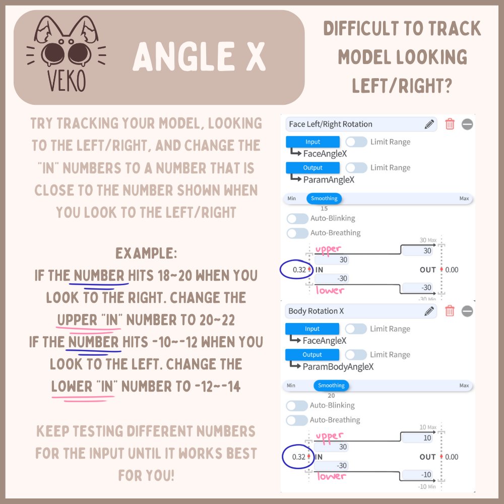 vekopuff's tweet photo. Just made a guide for #VtubeStudio XYZ tracking settings for my clients so am sharing it in case anyone needs it🌟

#vtuber #envtuber https://t.co/9E1HlBffsz