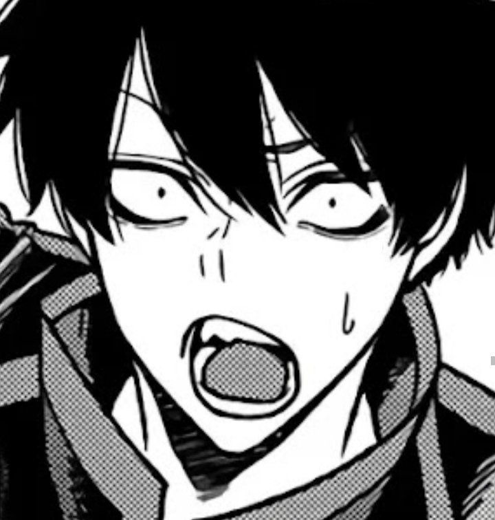 BlackBloodDevil's tweet photo. He'd immediately raise his head up, stating straight at her as she slowly got closer to him.

〝 WOAHWOAHWOAHWOAH. . WAIT A DAMN MINUTE! F-FOOD?! ME? I AIN'T FOOD! 〞

...Wait, the smell part is just impossible for him to hide but, look? Had his horns been on display..? https://t.co/sECT8P9YLA