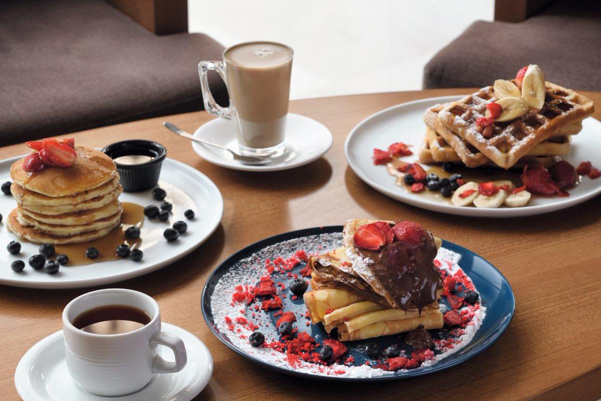 What is your breakfast staple? Pancake, waffle, or crepe?

Visit #ForKnifeDoha for 🍽 daily breakfast and share with us what ranked first 😋 
📍#MovenpickWestBay
🛎 Make your reservation with our friendly staff
📞 4496 4444 or 5501 1901
📧 hotel.dohawestbay.forknife@movenpick.com
