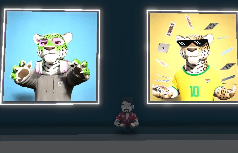 OvanBilly's tweet photo. @TheSandboxGame @jagfriends_nft I just finished my quest on @jagfriends_nft experience on the #sandboxalphaS3 for a chance to win a Season 3 Alpha Pass! Here I am in Legendaries Room, check out my screenshot!

#jaguarfriends https://t.co/7JnPoirsqh