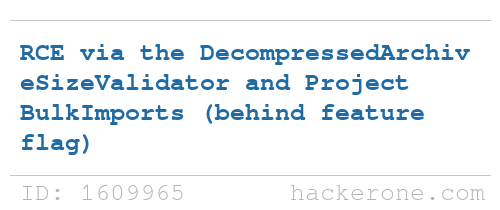 GitLab disclosed a bug submitted by @wcbowling: hackerone.com/reports/1609965 - Bounty: $33,510 #hackerone #bugbounty