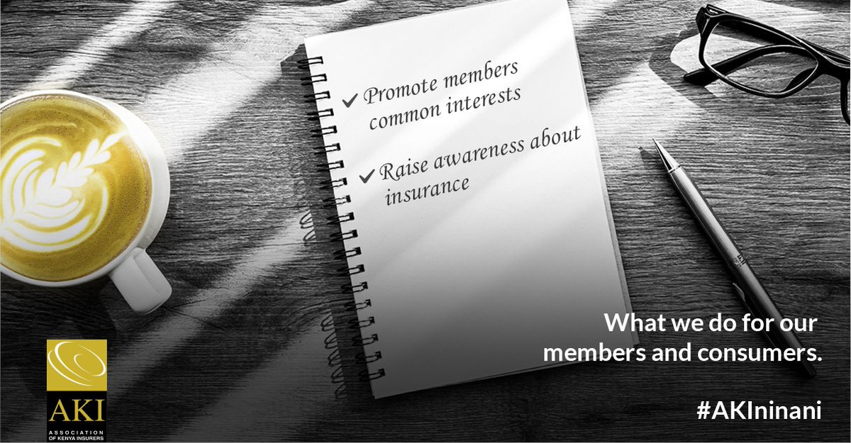 What does AKI do for its consumers and members? Among the things that we do is to protect and promote our members' common interests and raise awareness about insurance to the public.
