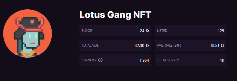 traderpow's tweet photo. GANG GANG @lotusgangnft https://t.co/psOxPuUSsu