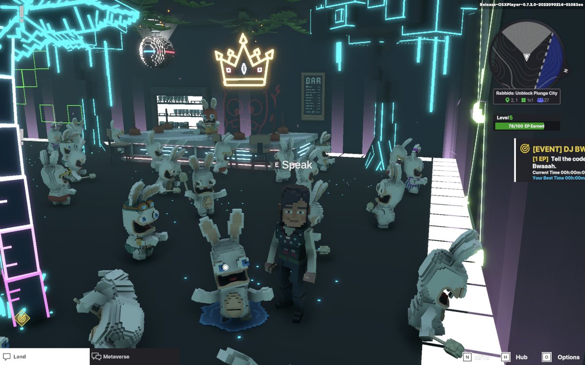 solanaftw's tweet photo. @TheSandboxGame @RabbidsOfficial I just participated in the #SandboxAlphaS3Giveaway for a chance to win 500 SAND! Found the Disco Rabbid, check out my screenshot below!
👇 https://t.co/kvhsAs58ca
