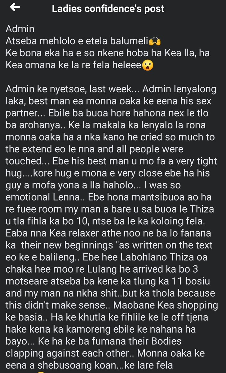 FefeMapota's tweet photo. Heleeeeeee🙌🏿🙌🏿 https://t.co/0xlyRvbDYC