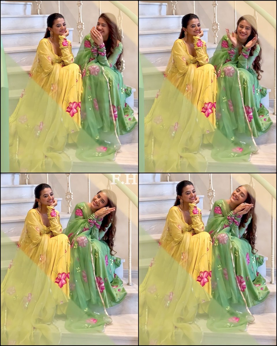 FabulousHibu's tweet photo. Beauties Together😍. Hiba &amp; Helly Promoting Aachoo💯.
Adorable Duo❤️.
@nawab_hiba #hibanawab @hellyshahoffi15 #hellyshah #aachoo #jaysole #wohtohaialbelaa #wtha #sayuri #sayurisharma #sayurikrishnachoudhary #jijajichhatparrkoiihai #jcpkh #CP #loverboy #itnimohabbatkartahoon https://t.co/H8zmY7Ai21