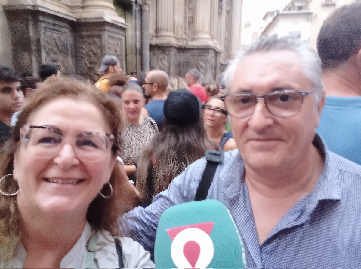 Empezamos la romería de la Fuensanta. Con Paco López todo será fácil. Radio en directo a través de <a href="/ORMurcia/">Onda Regional</a> #LaMorenica #feriademurcia