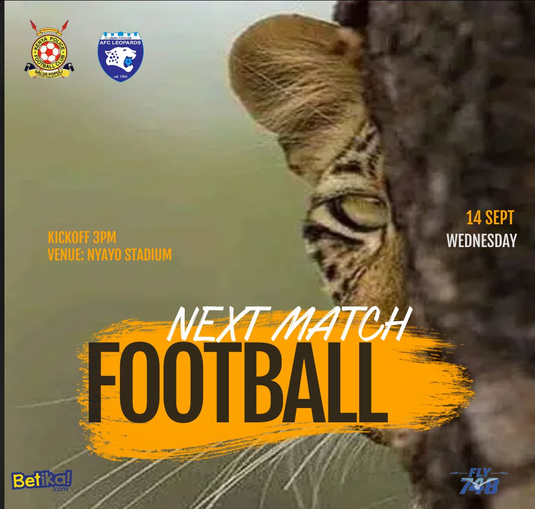 PoliceFCKE's tweet photo. Ukipigana na mwoga always be careful. Nyayo National Stadium 3.00pm pre season friendly.
Unapenda kuchungulia halafu unaattack kama watu hawako tayari. Tunakucheki๐ @SMukangai
#fly748
#BetikaNaCommunity
#policingthroughsports https://t.co/PoOfTKrQfE