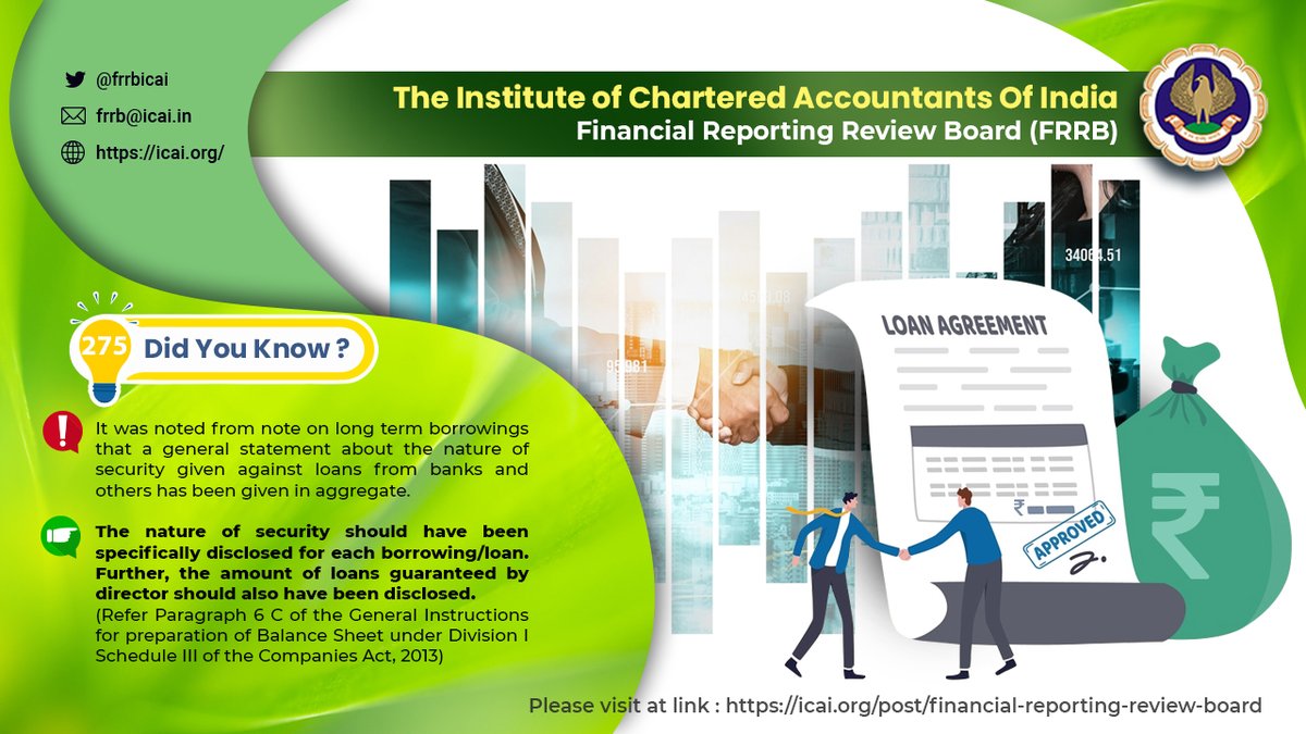 frrbicai's tweet photo. @frrbicai @theicai @drdebashismitra @AniketTalati
@CaDurgeshkabra @AbhayChhajed17
@CAkemishaSoni @CAHansRajChugh
@CAPramodLunawat @CaDayaniwas
#DidYouKnow #banking #loanagreement #longtermborrowing #securitydisclosure https://t.co/6kVOPcIT0I