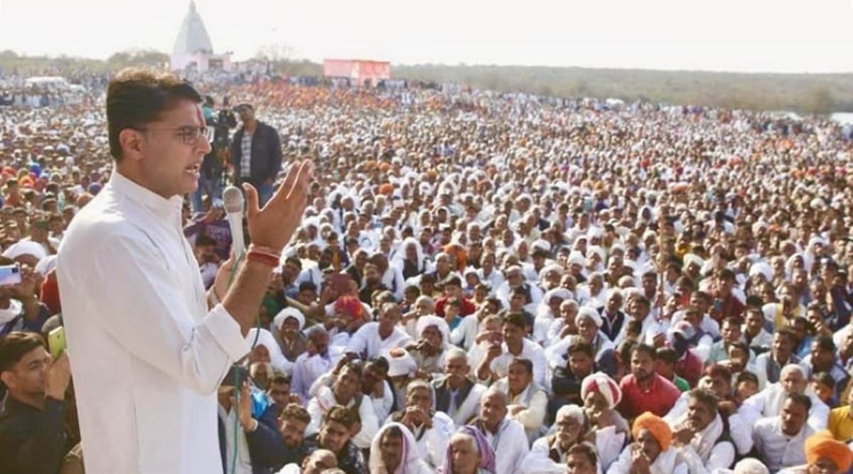 People of #Rajasthan want to see #Sachinpilot as #Rajasthan_Next_CM but, Congress never respected public sentiments & growth happens in party only after flattering 2 people. That's why party is in pathetic condition today. Speak Now for Sachin sir #BharatTodoYatra #AshokGehlot