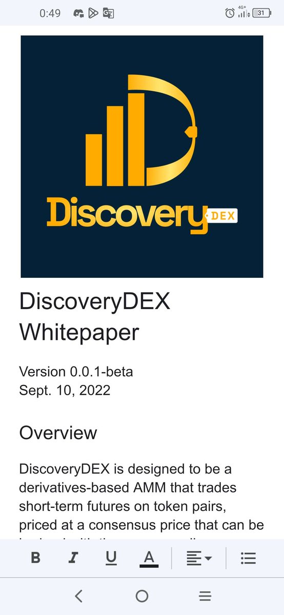 DiscoveryDEX tweet media