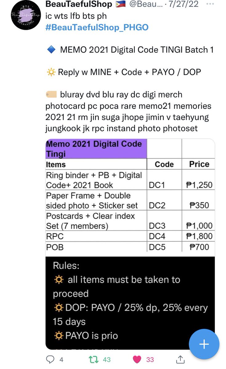ho_0seok's tweet photo. @BeauTaefulShop @agusthoped @icamhobi https://t.co/tcyKbTHCnm