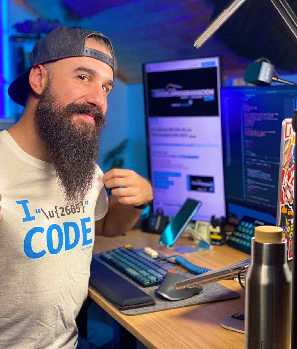 MoureDev's tweet photo. FELIZ DÍA DE LA PROGRAMACIÓN👩‍💻🧑‍💻

¿Por qué el 13 de Septiembre?

👉🏼 Día 256 de este año (2^8)
👉🏼 Mayor potencia de 2 < 365
👉🏼 Valores que se pueden representar con un byte

Siéntete orgullos@, ayuda y comparte
Somos una gran comunidad 🙌🏼

Y no te pierdas la fiesta celebración! 🥳 https://t.co/38z02EmQUc