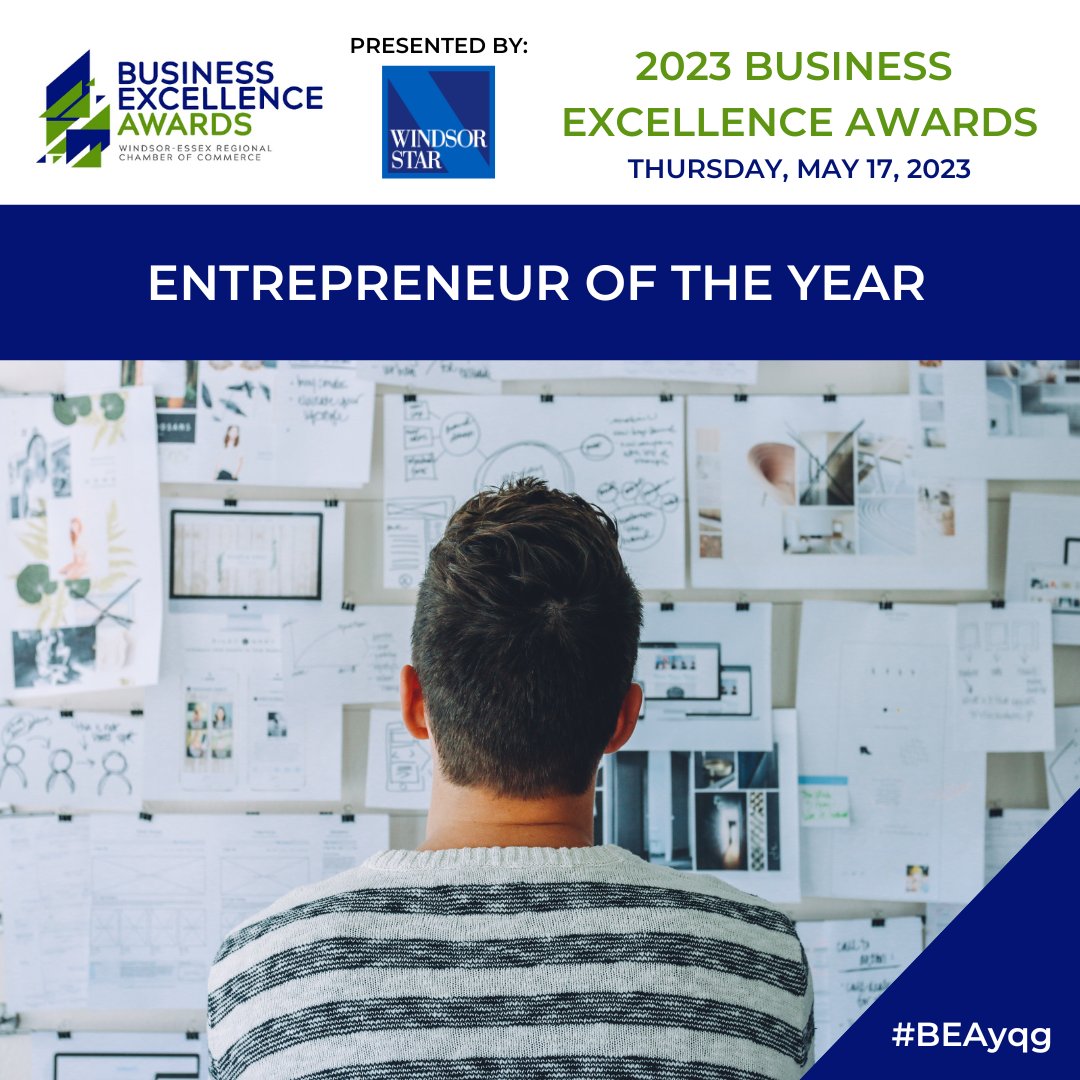 Nominate an Entrepreneur for a 2023 Business Excellence Award! They must have made a recent (within two years) outstanding contribution to their local economy and the entrepreneurial spirit. Vote using the link in our bio! ⭐