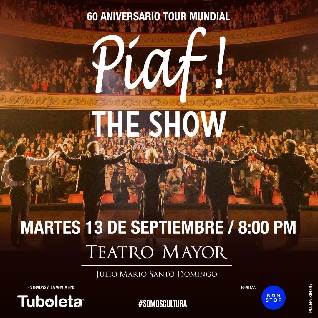 piaftheshow's tweet photo. La tournée continue de plus belle avec 3 belles représentations en Colombie 🇨🇴 @teatromayor @teatrometro @DirectoTwitt @GilMarsalla #piaflespectacle #piaftheshow https://t.co/wPrEuMck7O