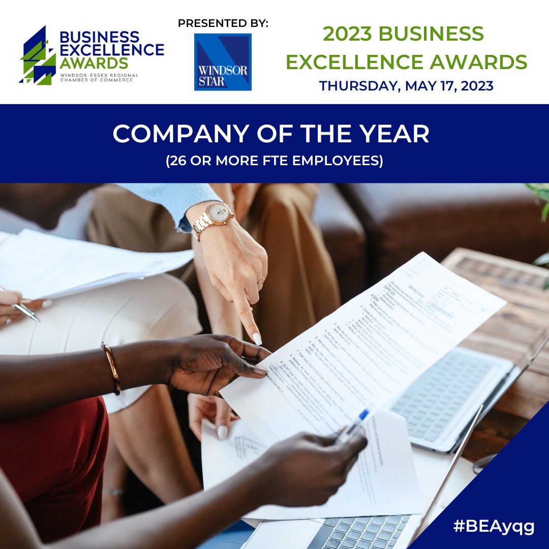 The Company of the Year Award (26 or more FTE employees) recognizes a company with 26 or fewer FTE employees! Full criteria can be found at the link in bio. ⭐