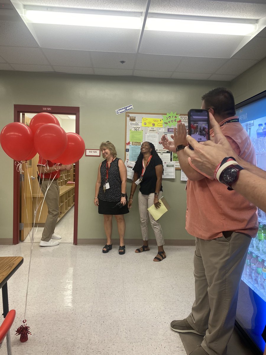 Congratulations to Seabreeze High School’s TOTY Mrs. Dodi Gaines <a href="/SeabreezeHS/">Seabreeze High</a> <a href="/volusiaschools/">Volusia County Schools</a>
