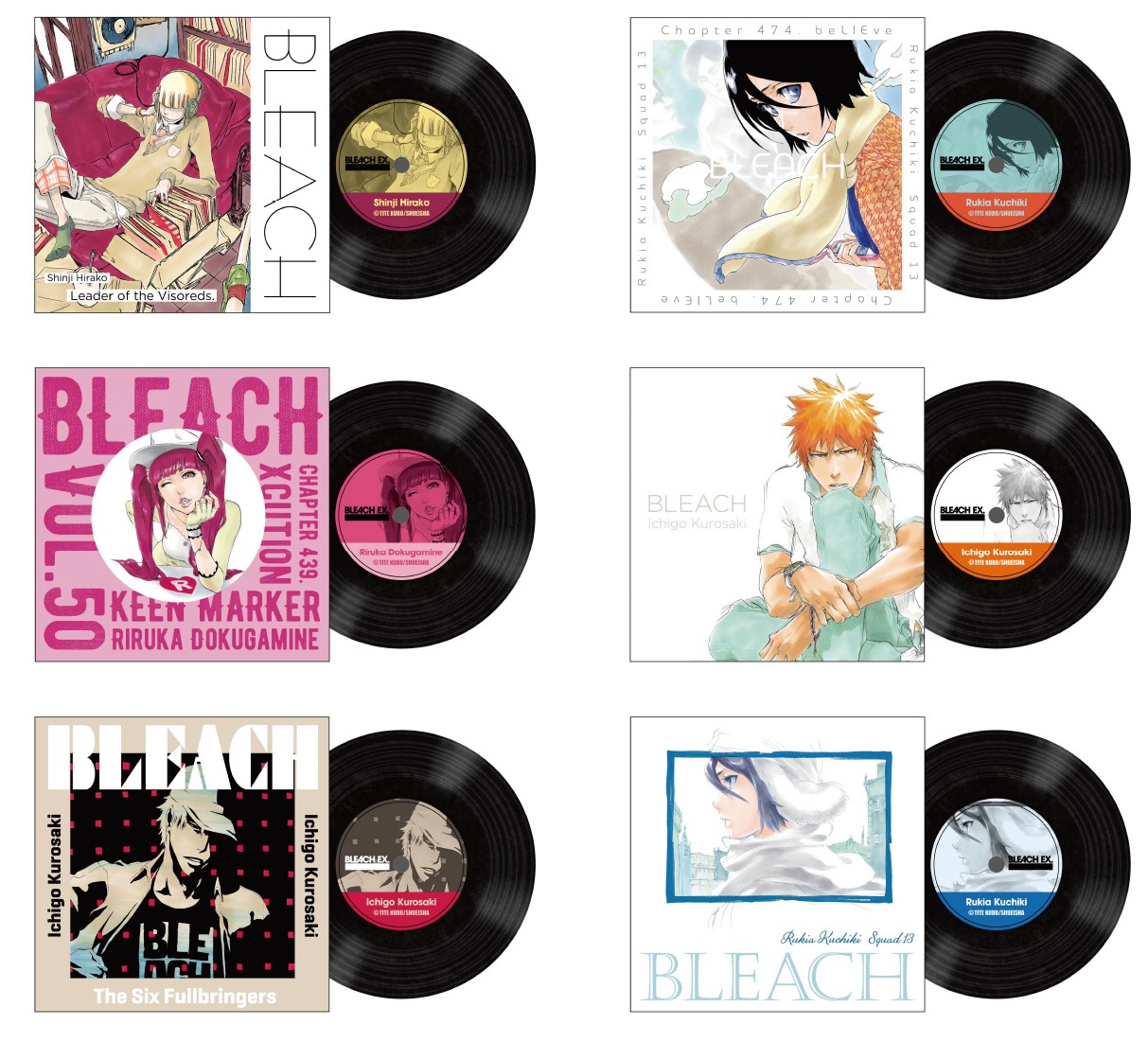 コースターコレクション BLEACH 千年血戦篇 Vol.1│ライフ