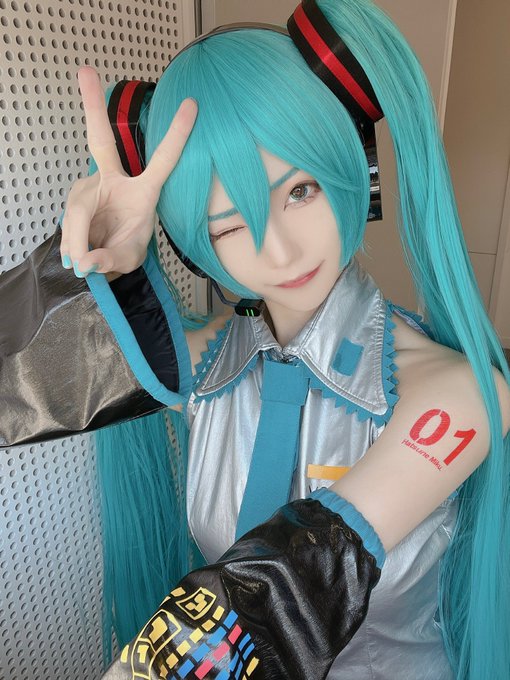 コスプレイヤーしらゆき（しらゆきミク）のTwitter画像45