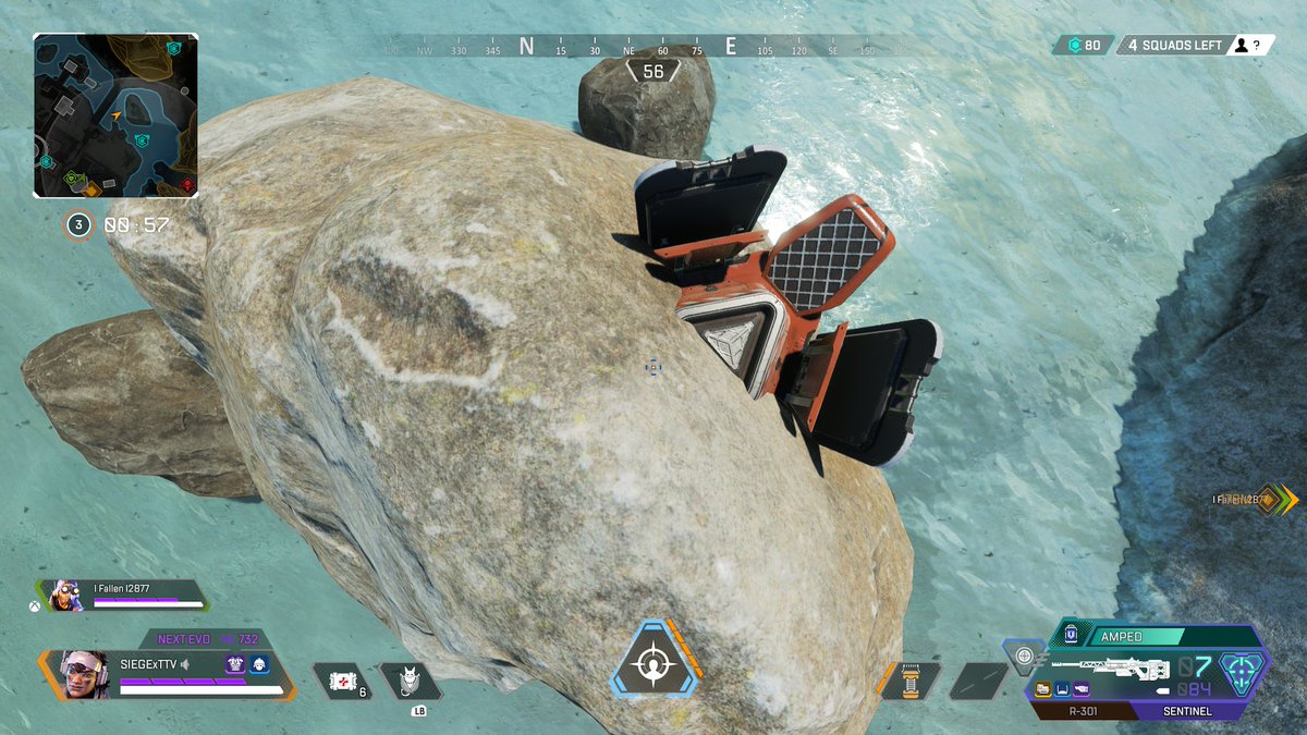 TSiege1's tweet photo. @Respawn @EAHelp @PlayApex I think we still got a bug on storm point lmao, how the hell you loot a crate stuck in a rock?! It opened but couldn't get anything https://t.co/6LFgjSCQgF