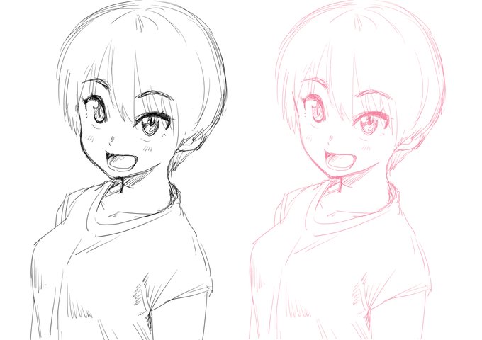 おれは、しもぶくれなのが好きなんだよね。 