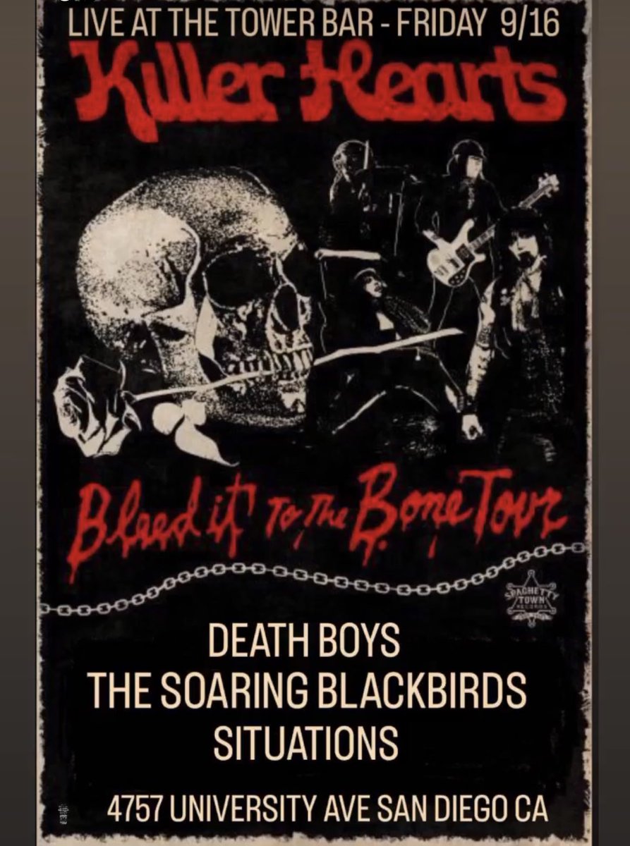 San Diego this Friday! 🤘🏼