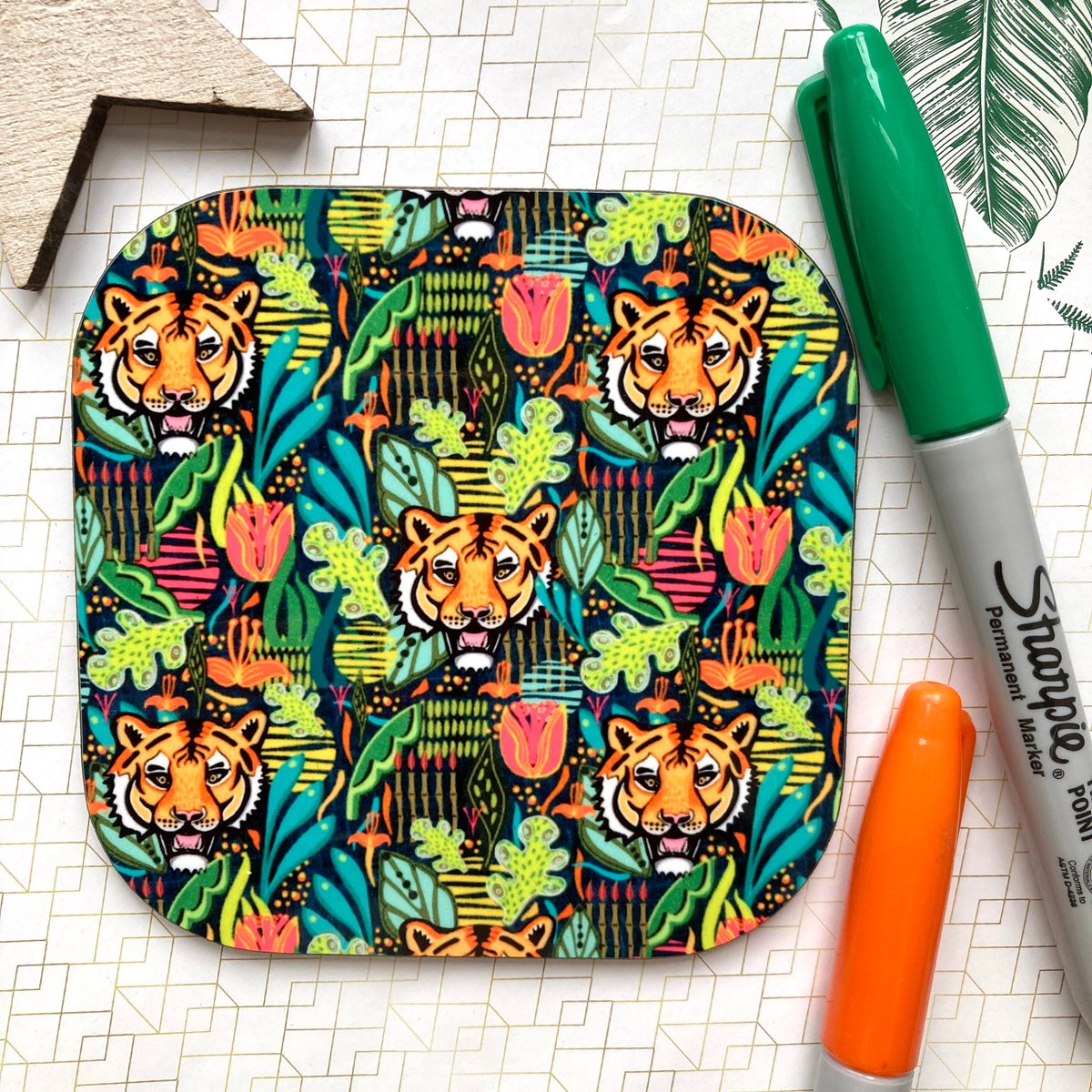 buck_lj's tweet image. Tiger Animal Coasters, Jungle Coaster, Year of the Tiger, Housewarming Gift, Tiger Lover Gift, Gift For Animal Lover, Small Birthday Gifts. tuppu.net/23f77d37 #Etsy #Slumbermonkey #PostalGift