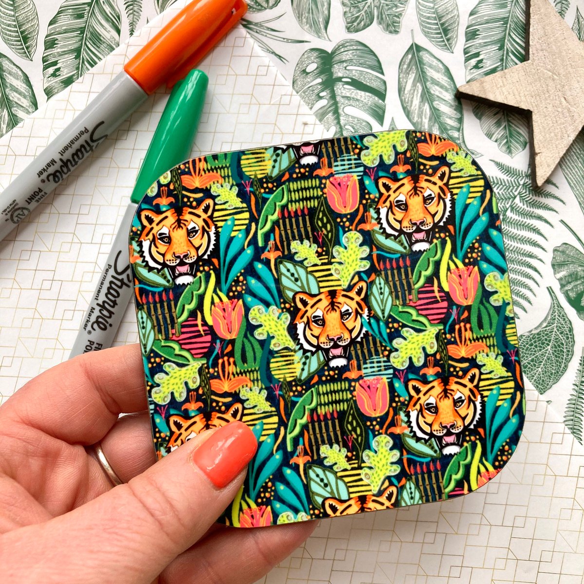 buck_lj's tweet image. Tiger Animal Coasters, Jungle Coaster, Year of the Tiger, Housewarming Gift, Tiger Lover Gift, Gift For Animal Lover, Small Birthday Gifts. tuppu.net/23f77d37 #Etsy #Slumbermonkey #PostalGift