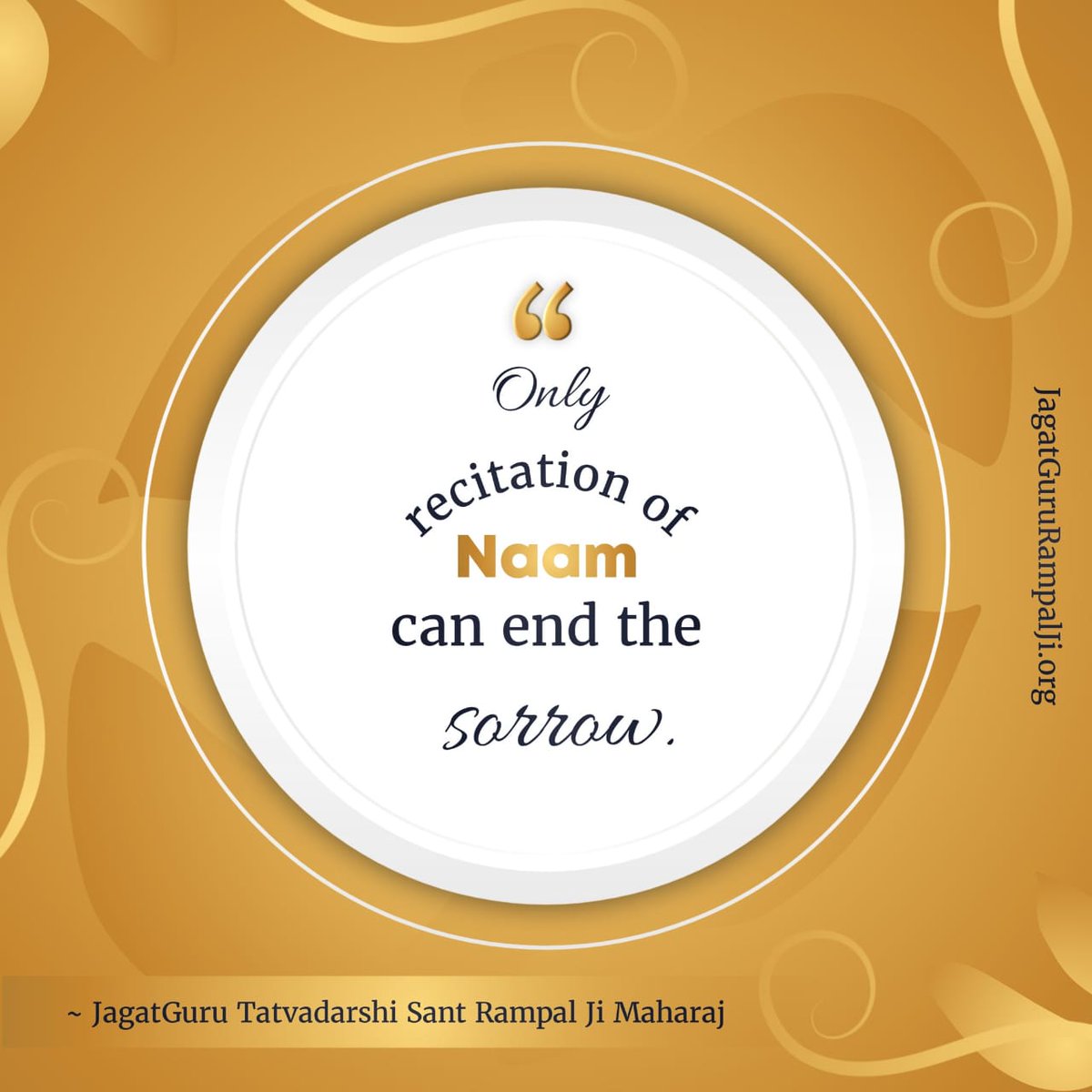 True bhakti
Only recitation of Naam can end the sarrow,,