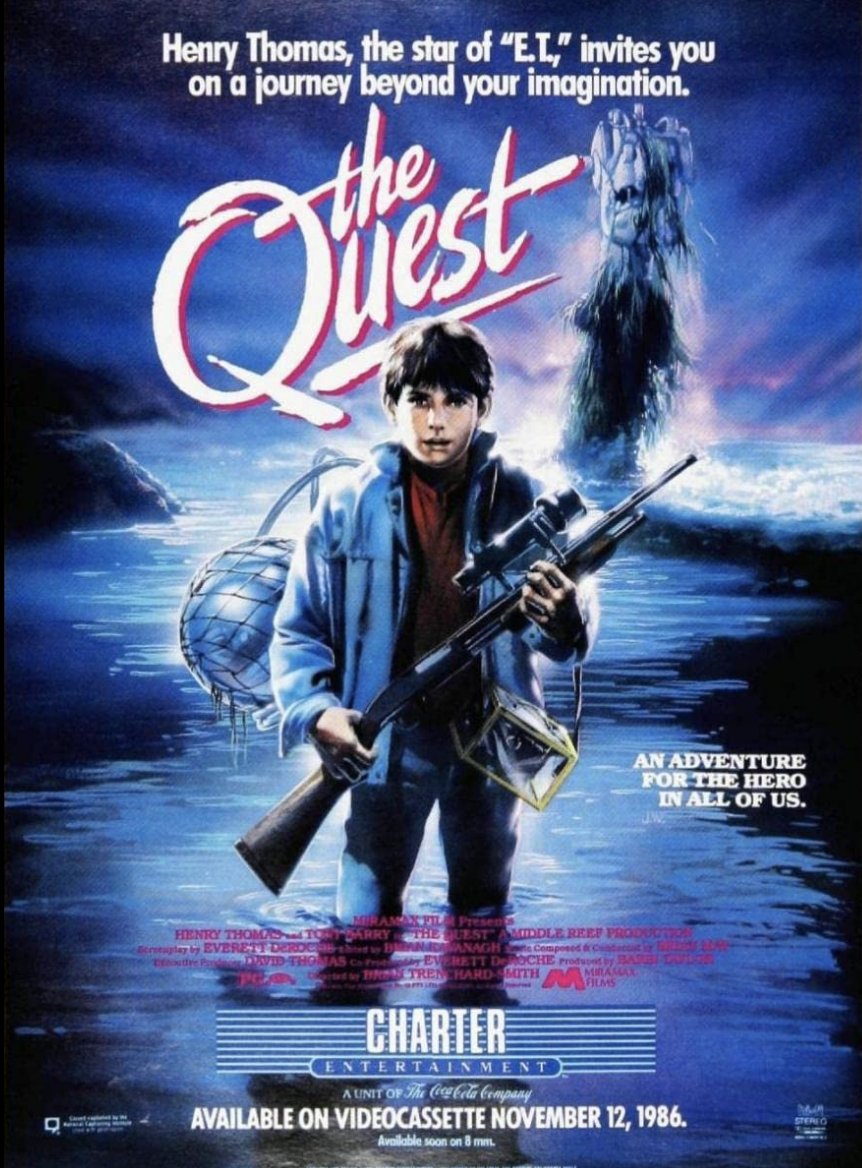 Anyone else remember this movie? 
#TheQuest #80smovies