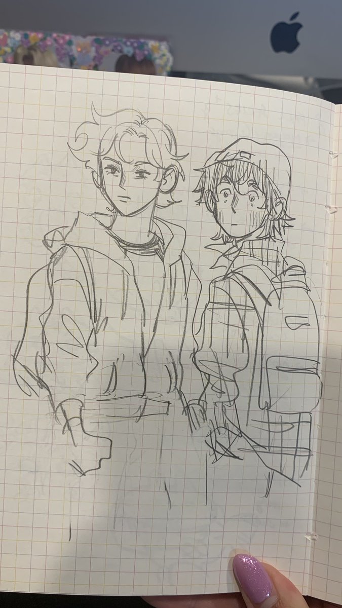 assorted exr (guess who reread world ain't ready recently and is on an enjoltaire spiral 😔👉👈) 