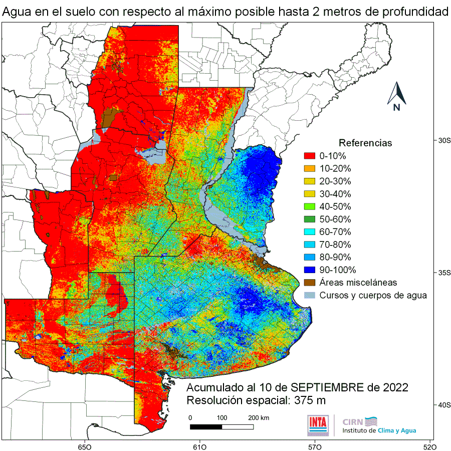 Donde llovería?
2da semana, con más incertidumbre...el domingo empezaría, esperemos se agrande un poco🤞
D paso, la estimación a 2m.... (los q tengan napa dentro d 4m busquen lotes mejor q esto, algunos habrá, para diversificar estrategia.
#AgroAdaptativo