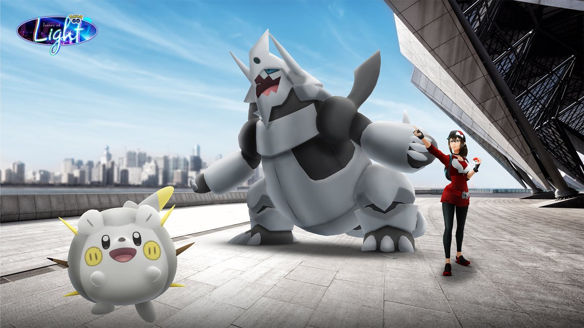 ¿¡Qué es esto!? Están apareciendo Pokémon de tipo Acero en tropel. 😨

¡Entre el 16 y el 21 de septiembre de 2022 podrán probar su valía contra algunos de los Pokémon más duros del mundo, los de tipo Acero! 🔩

pokemongolive.com/post/test-your…

#SeasonOfLight