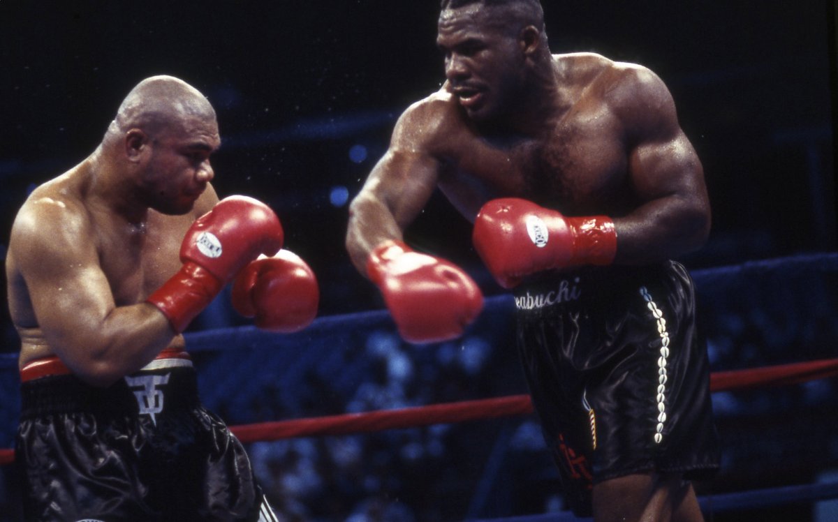 Boxing History on Twitter "Ike Ibeabuchi, right, and David Tua