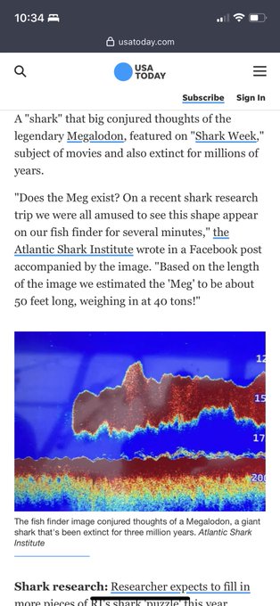 I&rsquo;m convinced the Megalodon is still out there. https://t.co/6V1e4o3nrc<a href="/tag/starlink"class="tags"><span>#starlink</span></a>