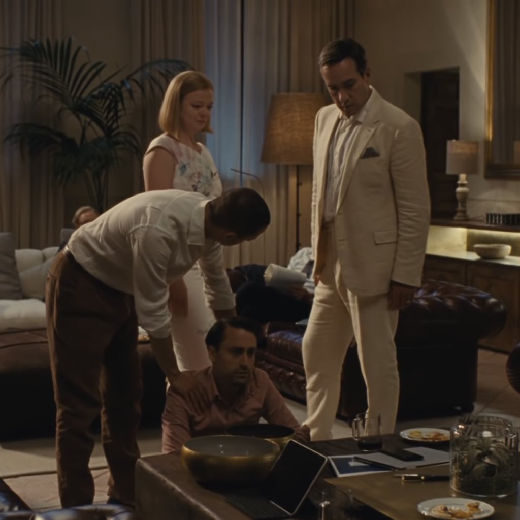 Matthew Macfadyen witnessing all of his costars losing their Emmys while winning his