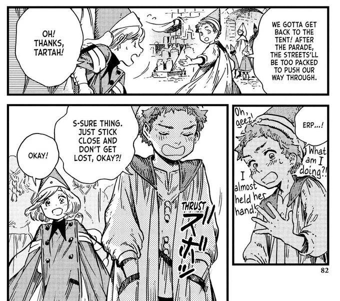 He's so polite and silly 🤭 