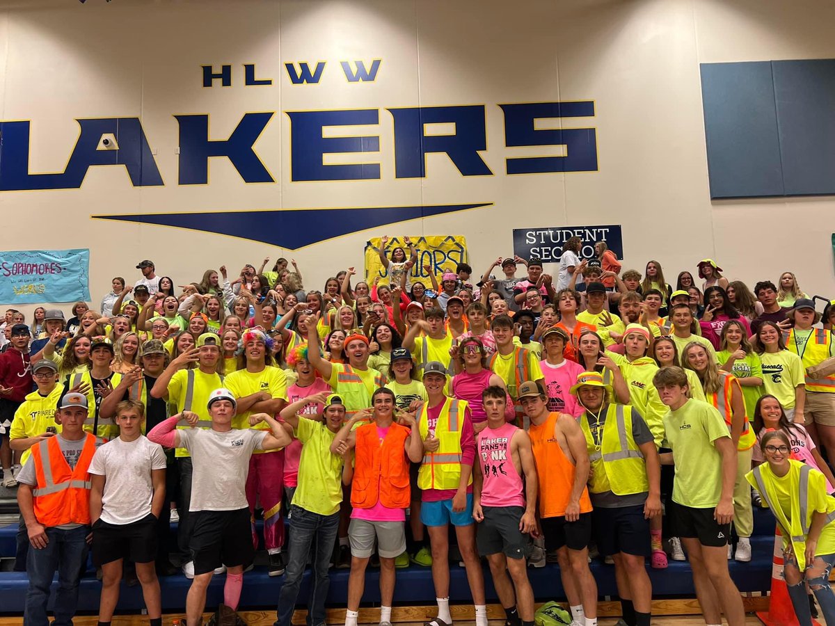Name a better fan section…I’ll wait. Best in the WCC! #LAKERPROUD