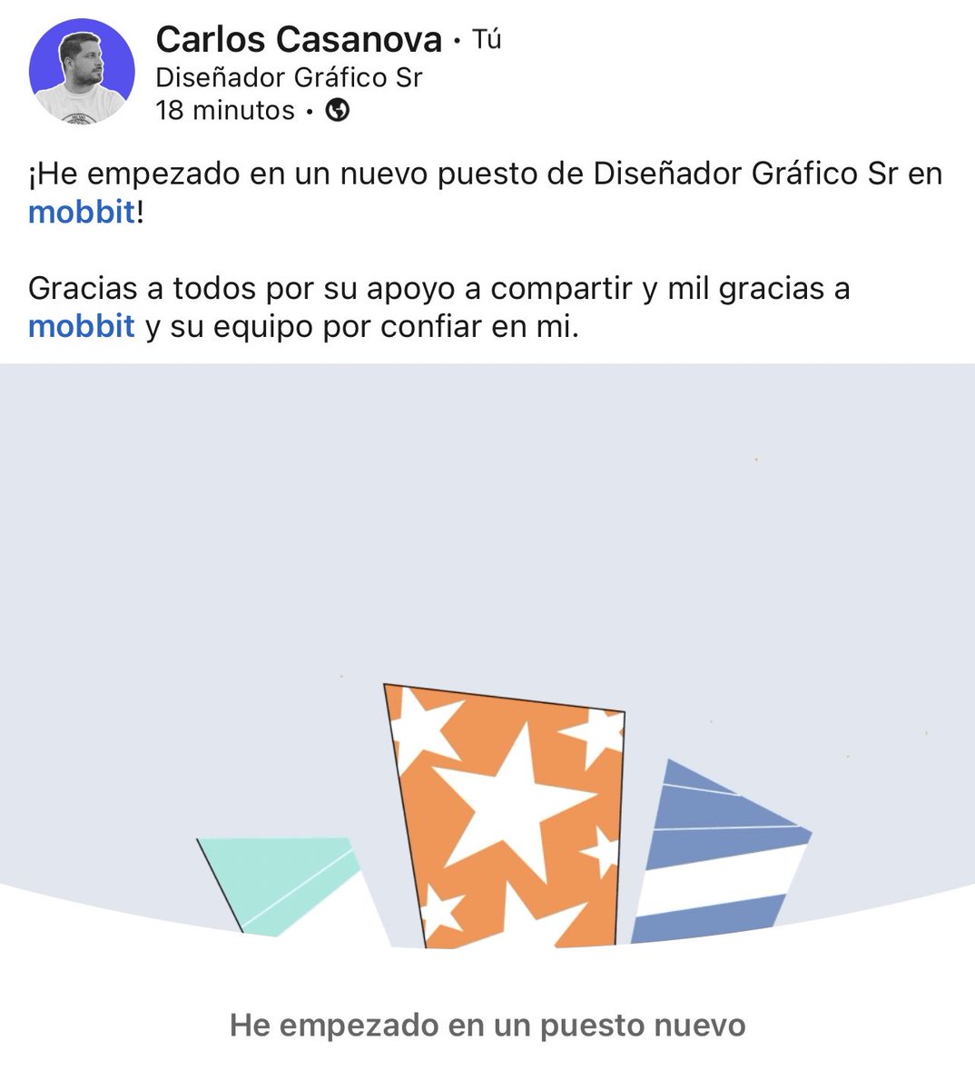 CarlosCasanova_'s tweet photo. Muchas gracias a todos los que compartieron, dieron like, me mandaron vacantes, ya tenemos trabajo excelente noche!! Y gracias a todo el equipo de #mobbit por confiar en mi. 🚚💜 https://t.co/cai5rB0zVo